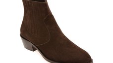 Ghete maro GRYXX, model 5376042 din piele intoarsa