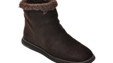 Ghete maro GRYXX T1536 din piele intoarsa pentru dama