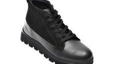 Ghete negre GRYXX 13291 din nabuc pentru confort si stil