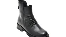 Ghete negre GRYXX H570 din piele naturala pentru femei