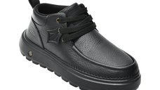 Ghete negre GRYXX model 9323 din piele naturala