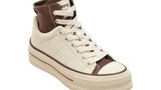 Ghete sport GRYXX albe, 5719, din piele naturala