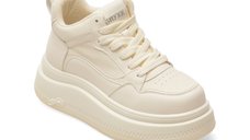 Ghete Sport GRYXX Model 3308 Albe din Piele Naturala