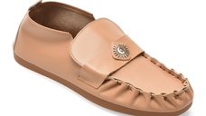Mocasini bej GRYXX, model 3642611, din piele naturala