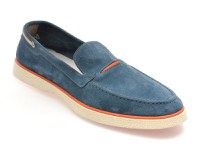 Mocasini GRYXX albastri, 33501, din piele intoarsa - 1