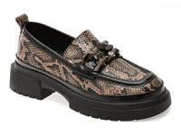 Mocasini GRYXX bej, 386457, din piele naturala lacuita - 1