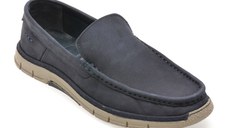 Mocasini GRYXX bleumarin, M25Y16, din nabuc