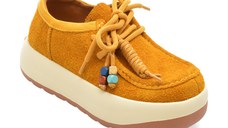 Mocasini GRYXX galbeni, 2527, din piele intoarsa