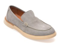 Mocasini GRYXX gri, 13105, din piele intoarsa - 1