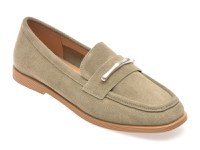 Mocasini GRYXX gri, 1313C15, din piele intoarsa - 1