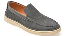 Mocasini GRYXX gri, 2073, din piele intoarsa