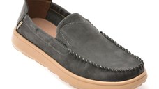 Mocasini GRYXX gri, 98052, din piele naturala