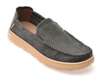Mocasini GRYXX gri, 98052, din piele naturala - 1