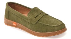Mocasini GRYXX kaki, TG1899, din piele intoarsa