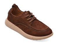 Mocasini GRYXX maro, 25532, din nabuc - 1