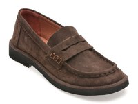 Mocasini GRYXX maro, 2881574, din piele intoarsa - 1