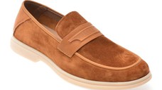 Mocasini GRYXX maro, 98217, din piele intoarsa