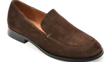 Mocasini GRYXX maro, H11, din piele intoarsa