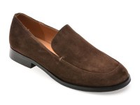Mocasini GRYXX maro, H11, din piele intoarsa - 1