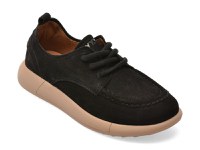 Mocasini GRYXX negri, 25532, din nabuc - 1