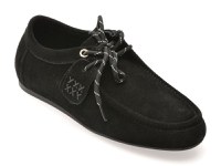 Mocasini GRYXX negri, 3157, din piele intoarsa - 1