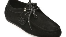 Mocasini GRYXX negri, 3157, din piele intoarsa