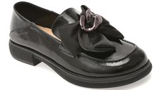 Mocasini GRYXX negri, 36311, din piele naturala lacuita