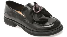 Mocasini GRYXX negri, 36311, din piele naturala lacuita