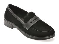Mocasini GRYXX negri, 37718, din piele intoarsa - 1
