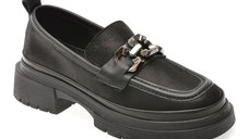 Mocasini GRYXX negri, 386457, din piele intoarsa