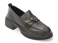 Mocasini GRYXX negri, 387394, din piele naturala - 1