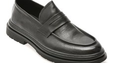 Mocasini GRYXX negri, 56518, din piele naturala