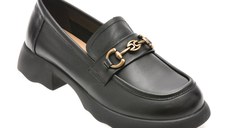 Mocasini GRYXX negri, 8568, din piele naturala