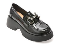Mocasini GRYXX negri, 88170, din piele naturala lacuita - 1