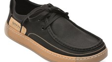 Mocasini GRYXX negri, 93662, din material textil