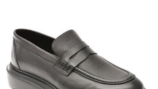 Mocasini GRYXX negri, FH254, din piele naturala