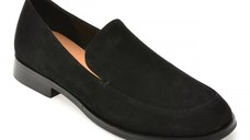 Mocasini GRYXX negri, H11, din piele intoarsa