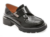Mocasini GRYXX negri, M304, din piele naturala lacuita - 1