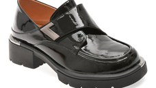 Mocasini GRYXX negri, M304, din piele naturala lacuita
