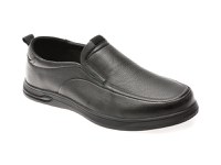 Mocasini GRYXX negri, S5007, din piele naturala - 1