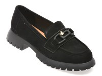 Mocasini GRYXX negri, V856G45, din piele intoarsa - 1