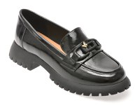 Mocasini GRYXX negri, V856G45, din piele naturala lacuita - 1