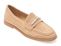 Mocasini GRYXX nude, 1313C15, din piele intoarsa - 1