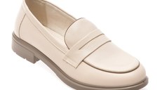 Mocasini GRYXX nude, 37718, din piele naturala