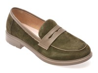 Mocasini GRYXX verzi, 37718, din piele intoarsa - 1