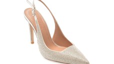 Pantofi eleganti GRYXX argintii, 21048, din piele ecologica