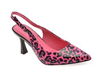 Pantofi eleganti GRYXX fucsia, H814, din piele naturala - 1