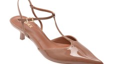 Pantofi eleganti GRYXX maro, 82946, din piele naturala lacuita