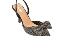 Pantofi eleganti GRYXX negri, 82944, din piele ecologica