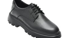 Pantofi eleganti negri GRYXX TRL04 din piele naturala